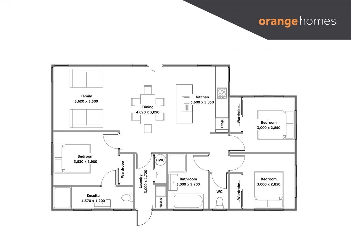 Durango floor plan