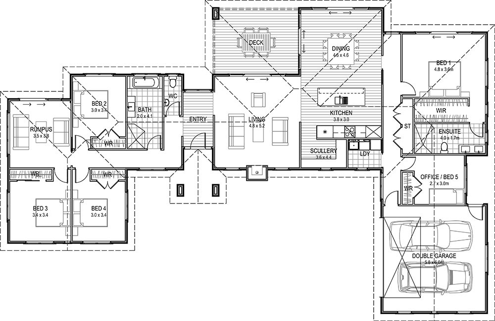 246M2 floor plan