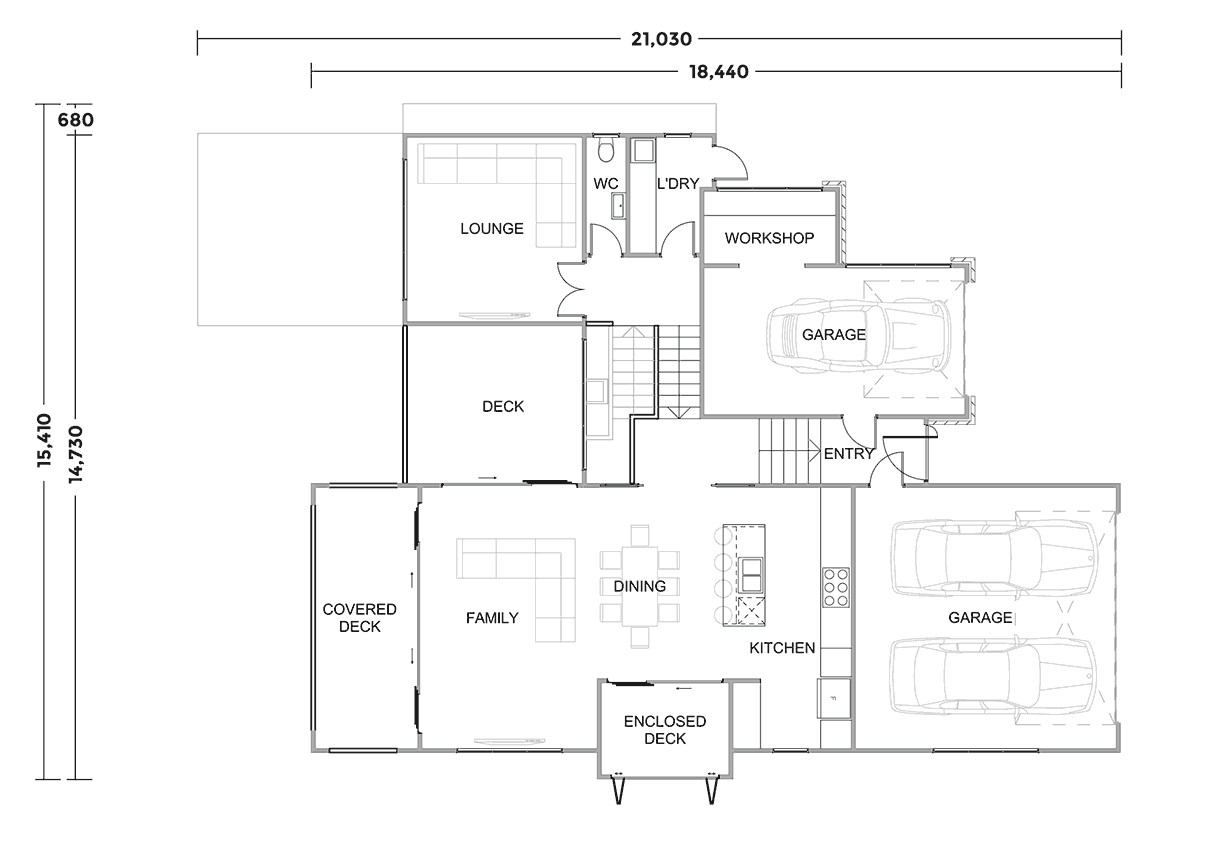 Island View floor plan