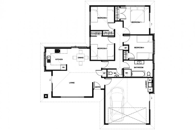 Atawhai floor plan