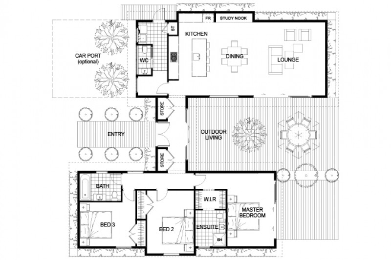 Heron floor plan