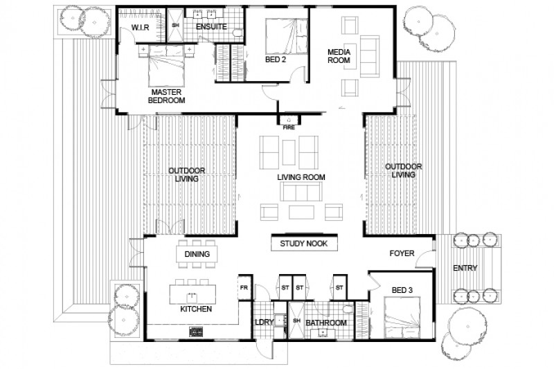 Falcon floor plan