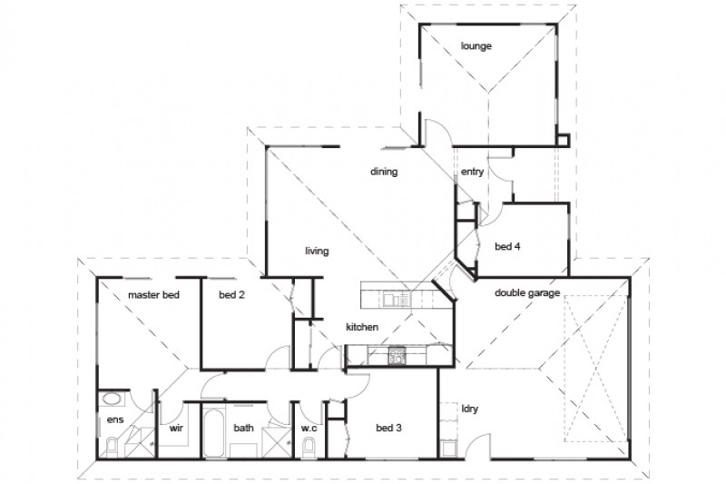 Pohutukawa floor plan