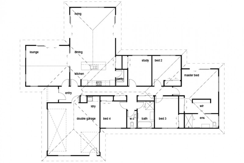 Matipo floor plan