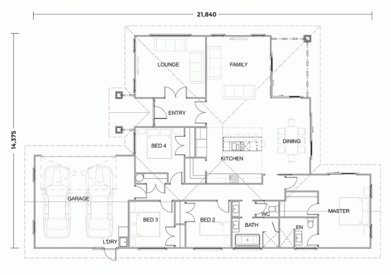 Holly floor plan