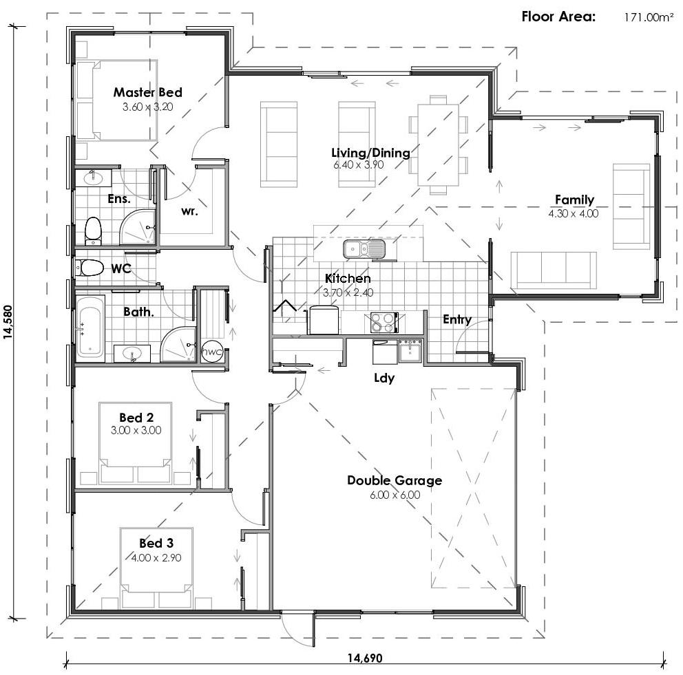 Featherston floor plan