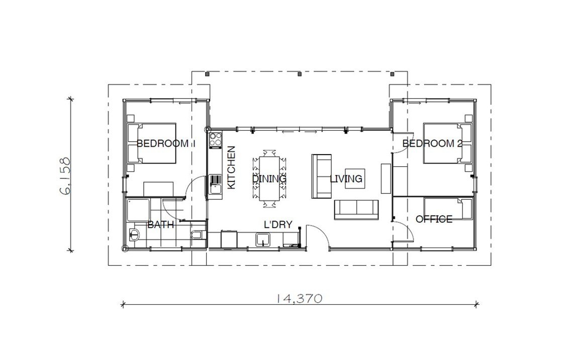 Modified Papai floor plan