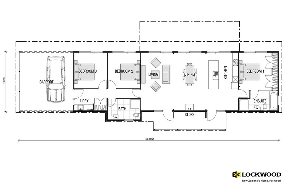 Verandah floor plan