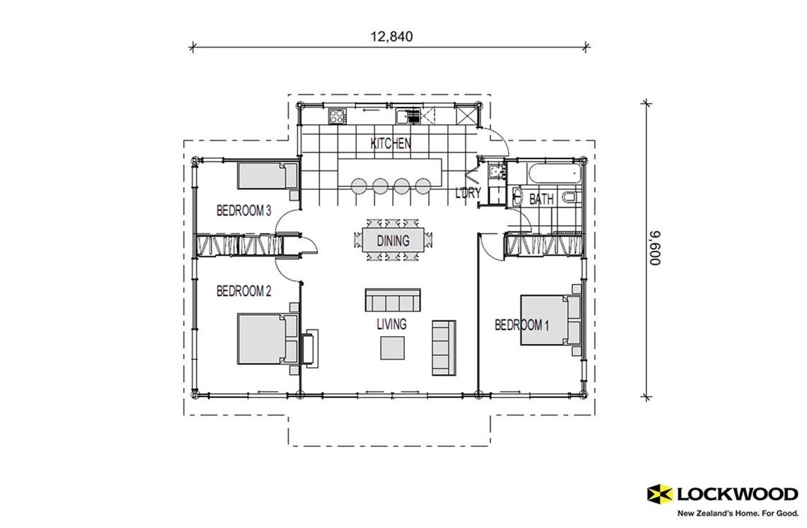 Kopuha floor plan