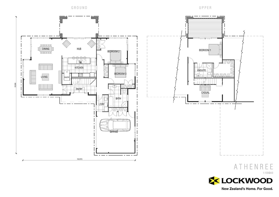 Athenree floor plan