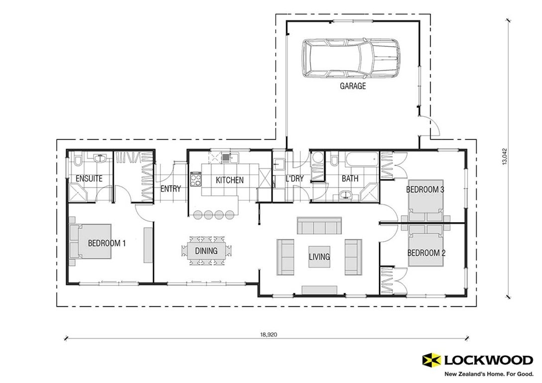 Rakaia floor plan