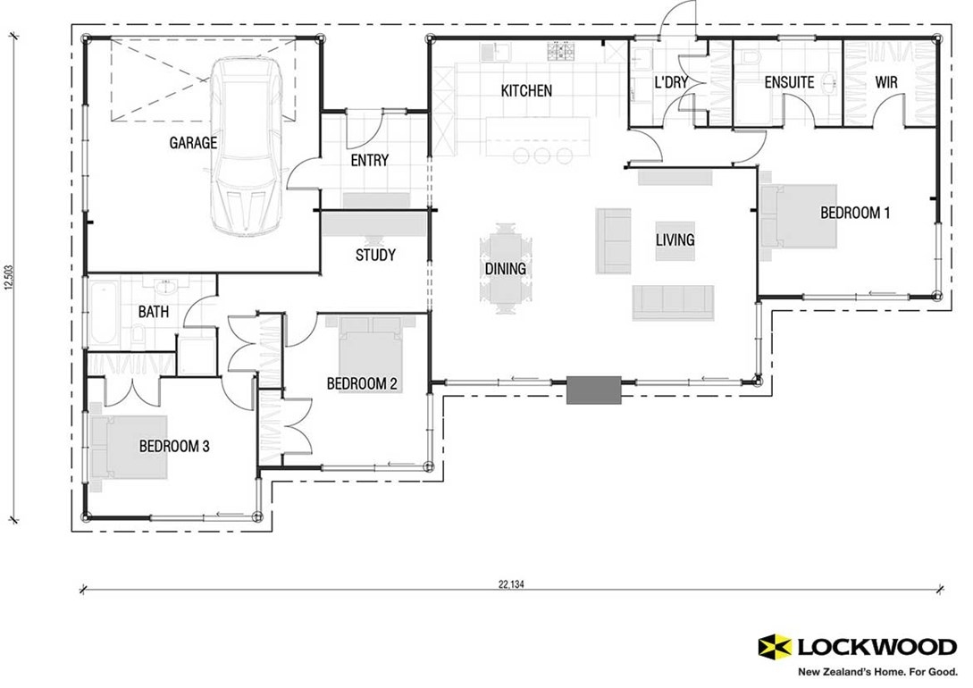 Ruapehu floor plan