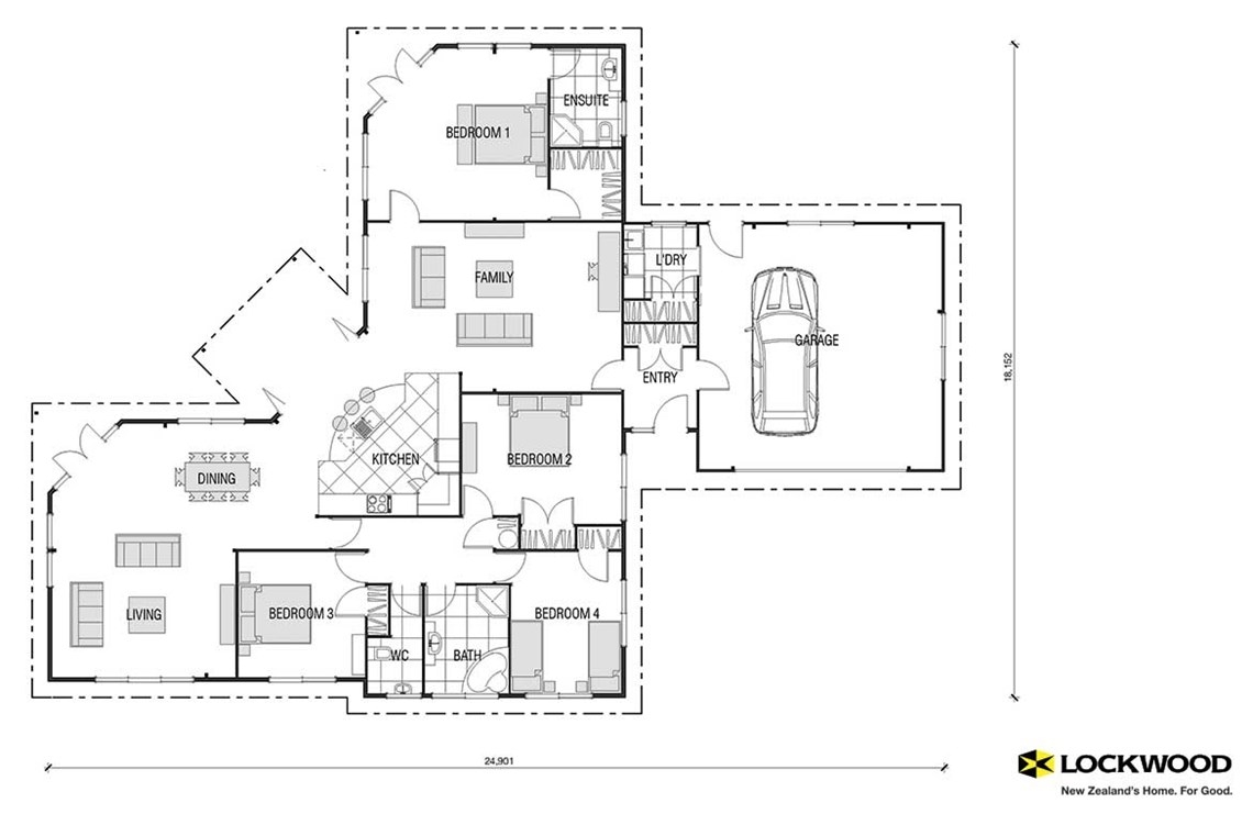 Tobago floor plan