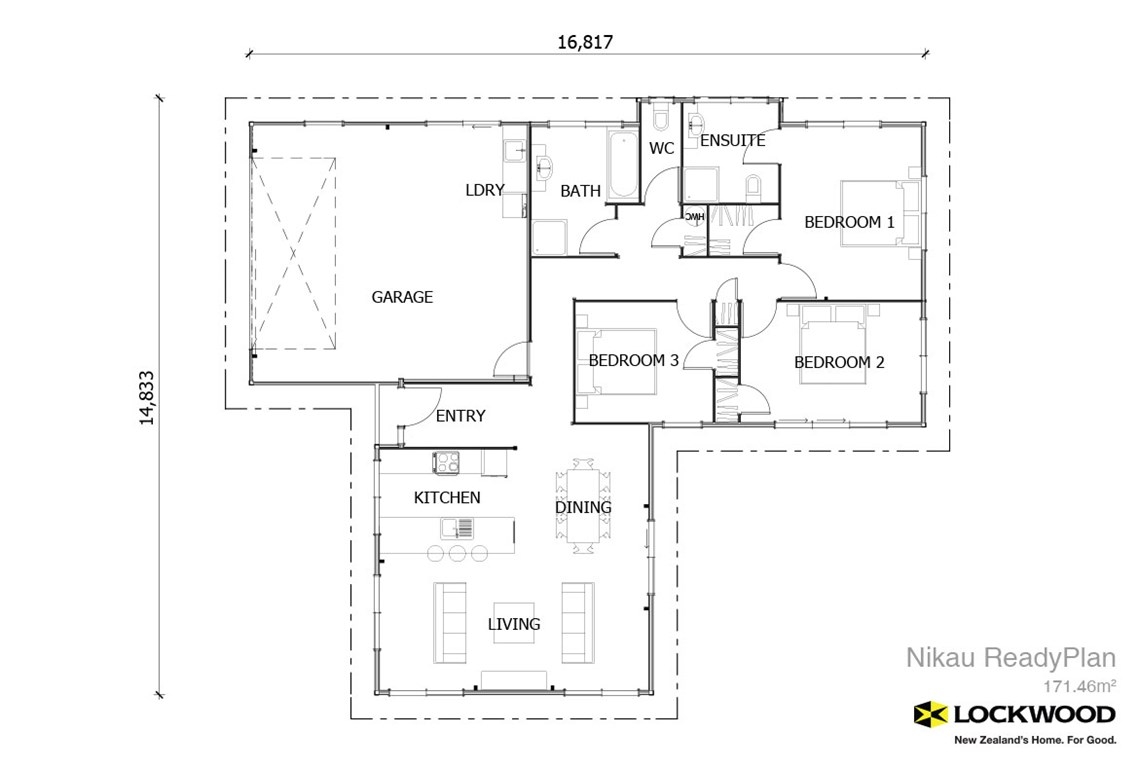 Nikau ReadyPlan floor plan
