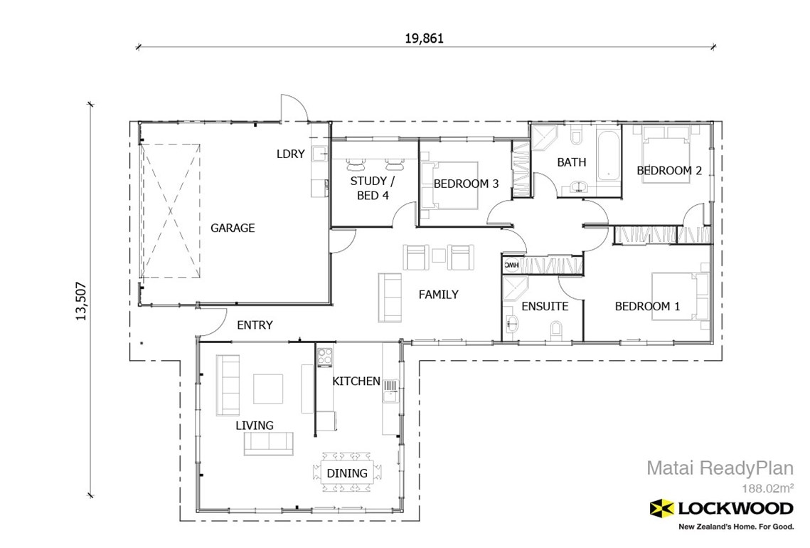 Matai ReadyPlan floor plan