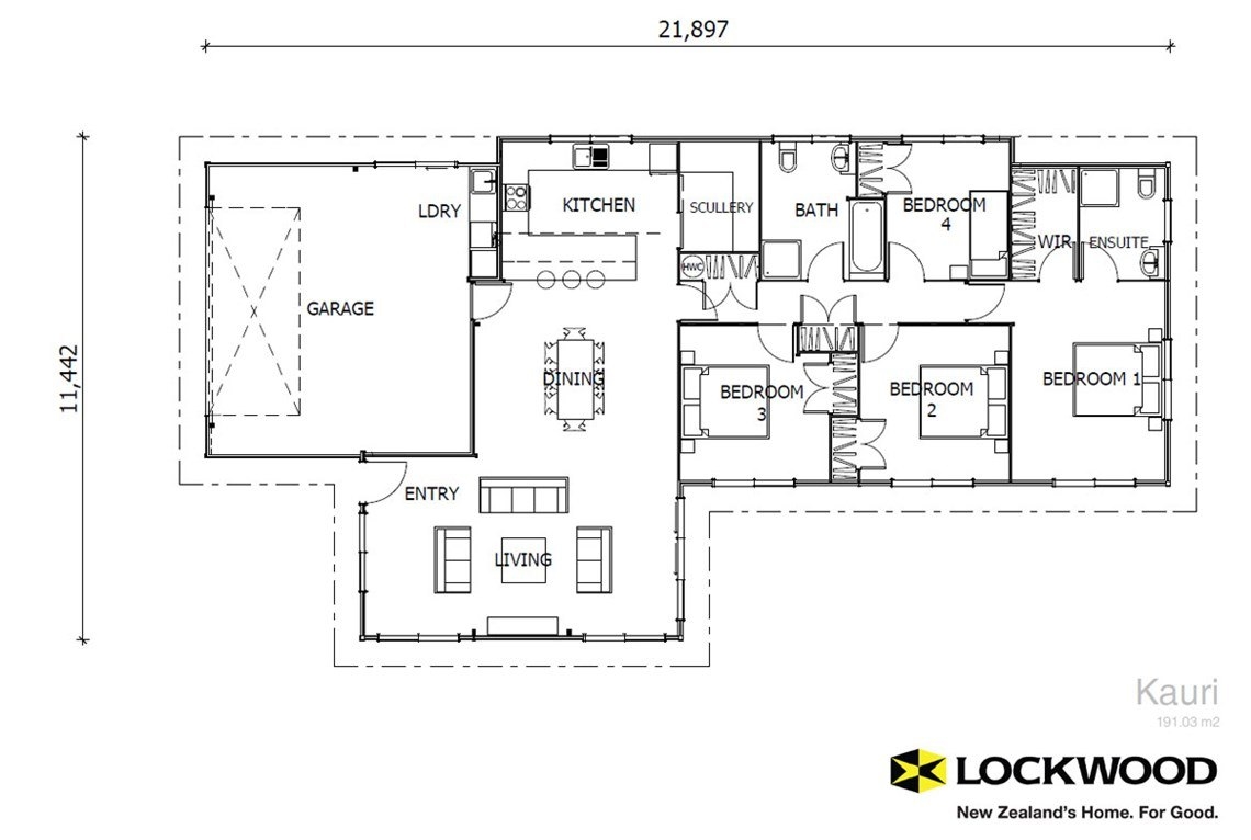 Kauri ReadyPlan floor plan