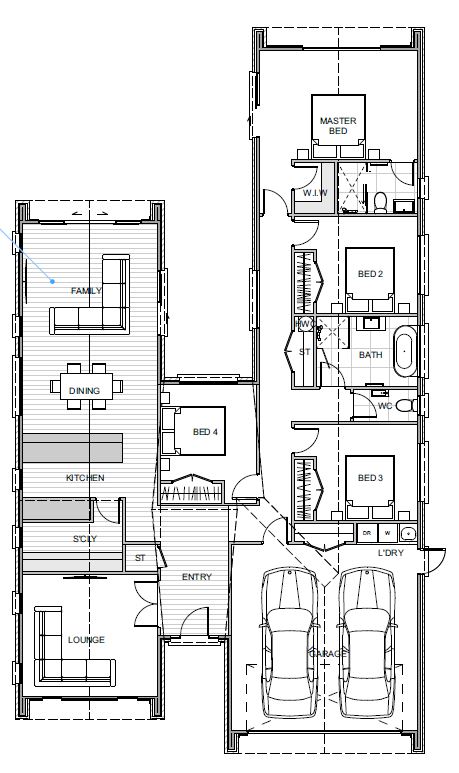The James floor plan