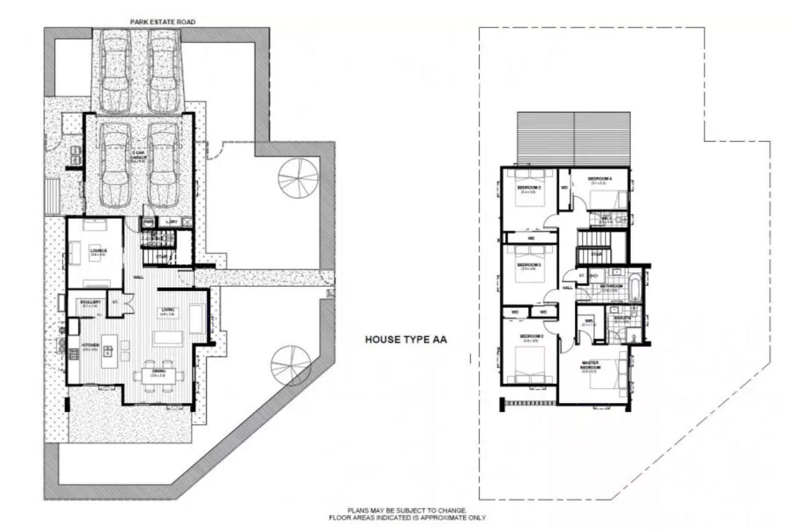 Park Green Showhome floor plan