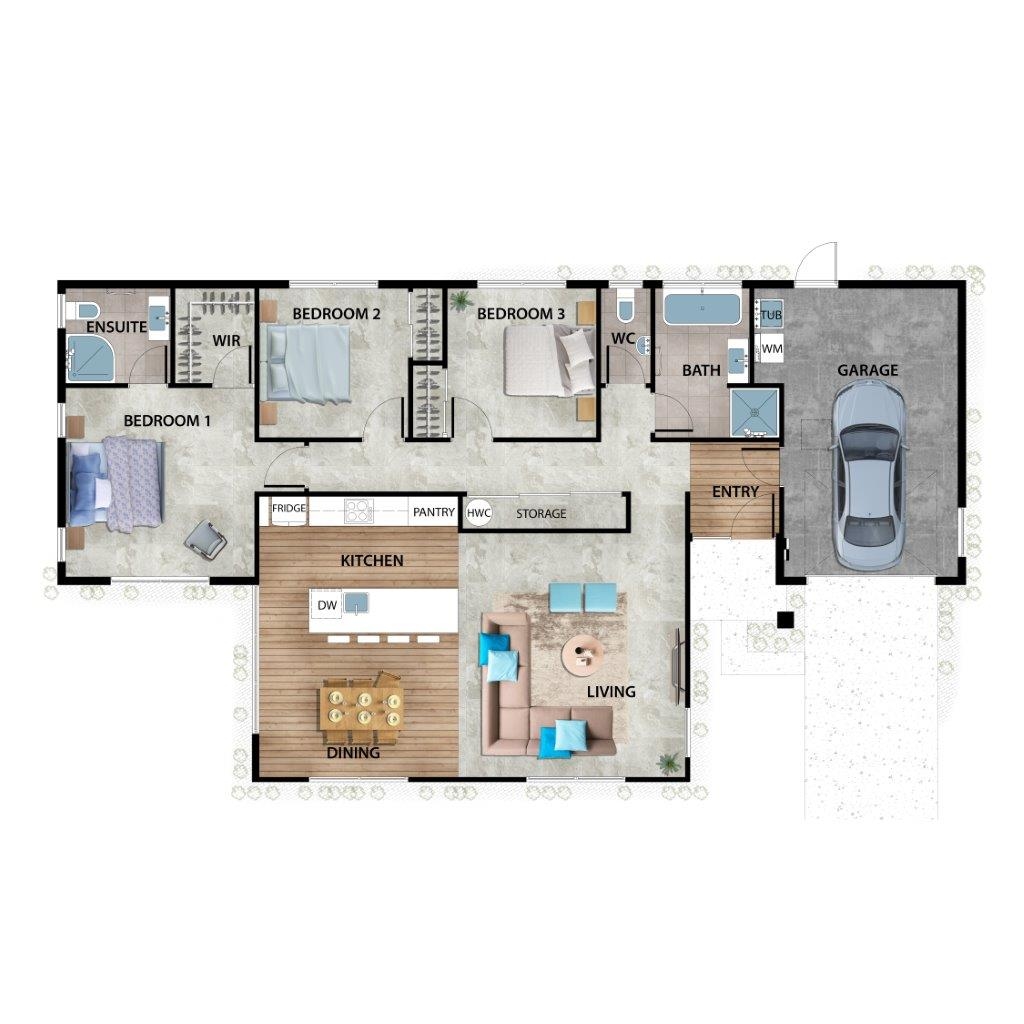 Lot 11, 16 Scully Place, Strathern, Invercargill floor plan