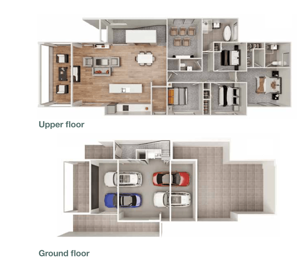 The Lakes floor plan