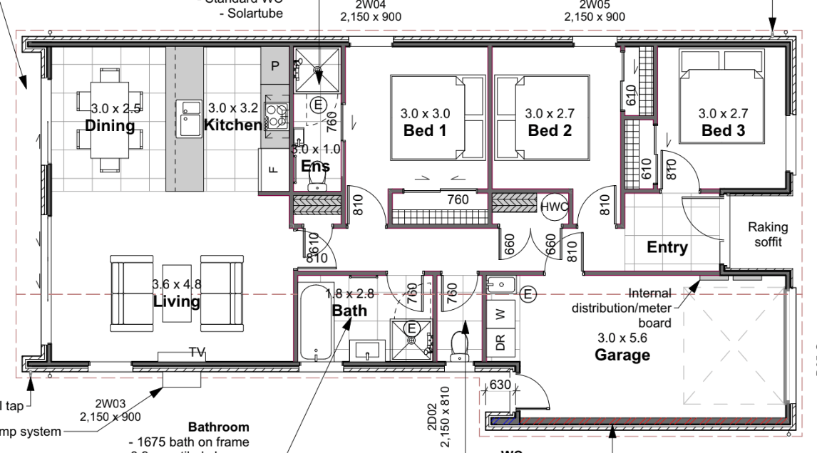 Lot 141 floor plan