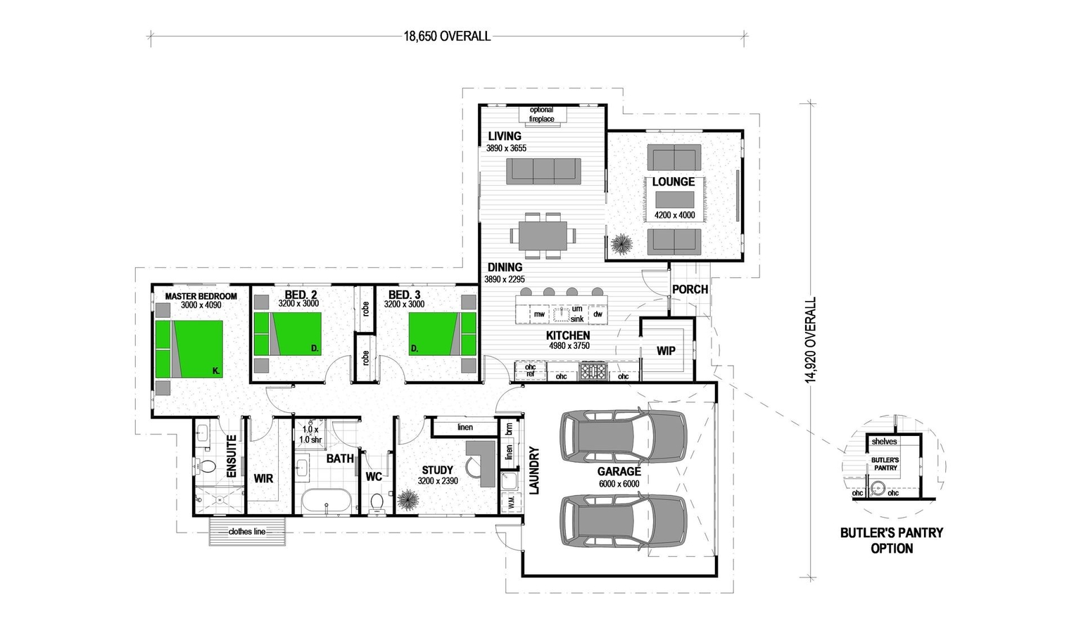 Orere Point Clutha floor plan
