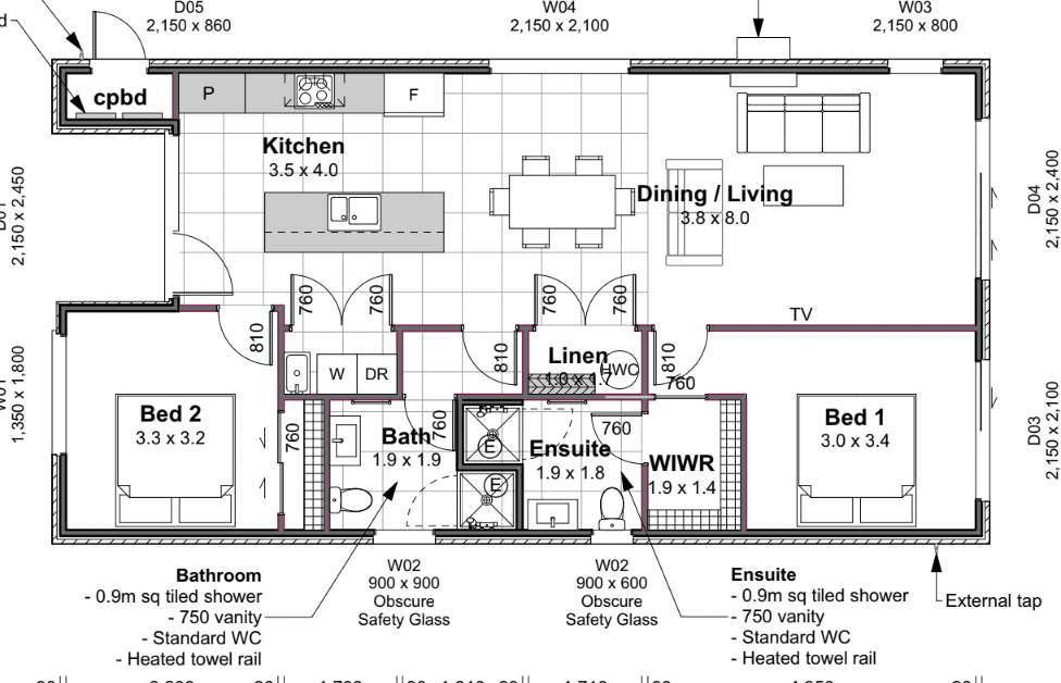 Ready In November floor plan