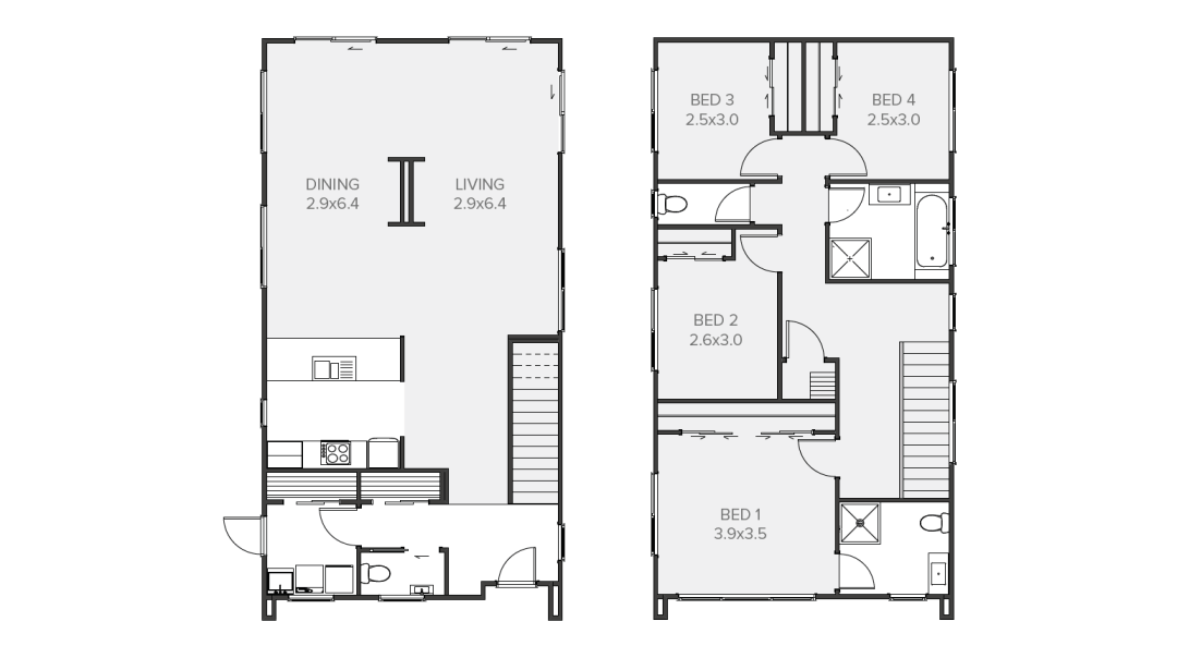 Kotuku floor plan