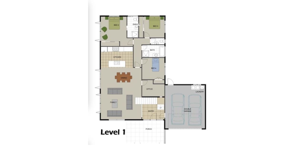 Emerald Contemporary floor plan