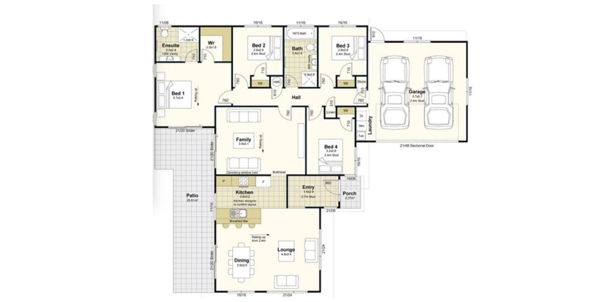 Raglan floor plan