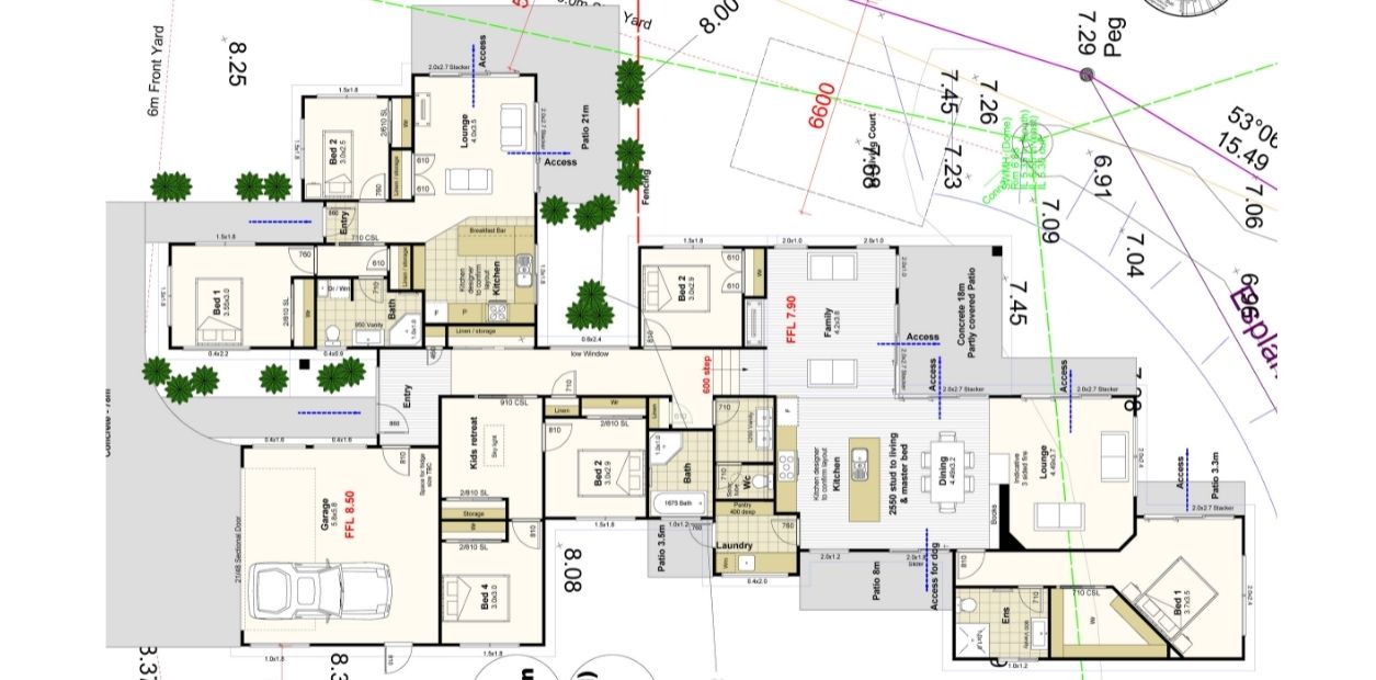 Ascot - Home & Income Design floor plan