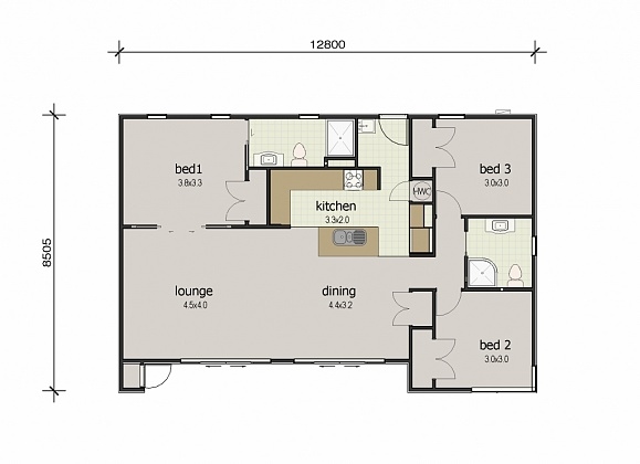 Hahei floor plan