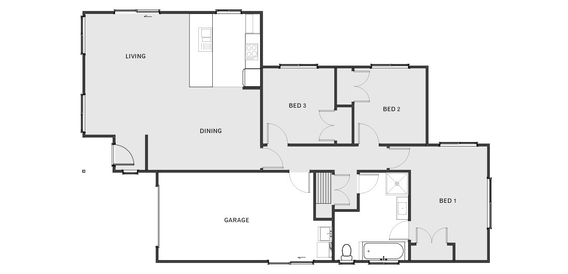 Kingfisher floor plan