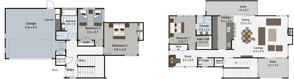 Hahei floor plan