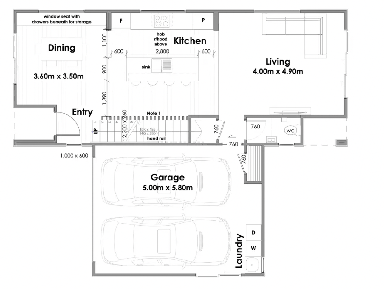 25 Hinaki Street floor plan