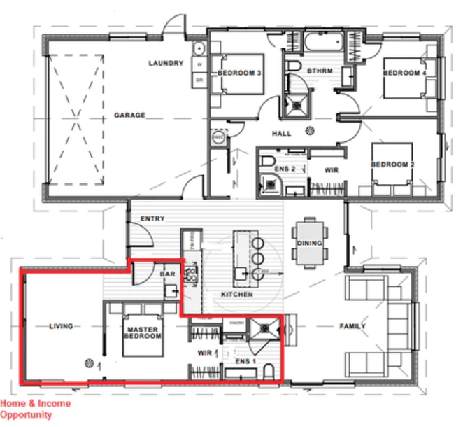 Lot 8 Pipi Crescent floor plan
