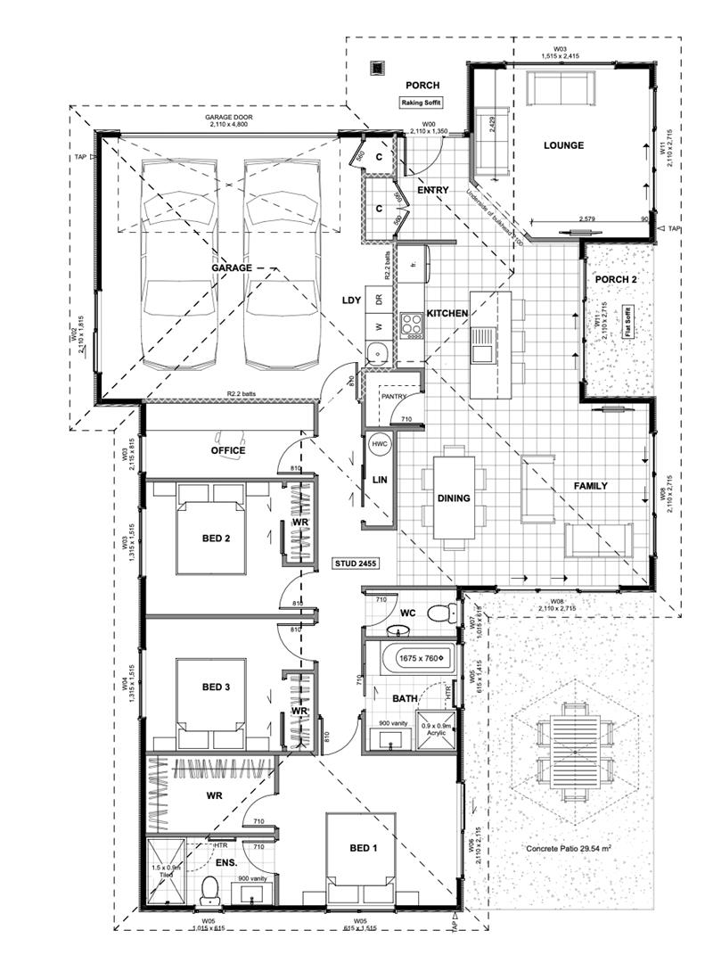 BRAND NEW FAMILY HOME  floor plan