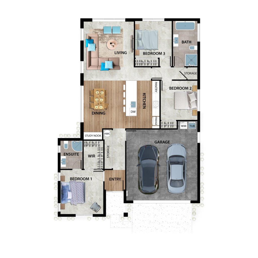 18 Scully Place, Strathern, Invercargill floor plan