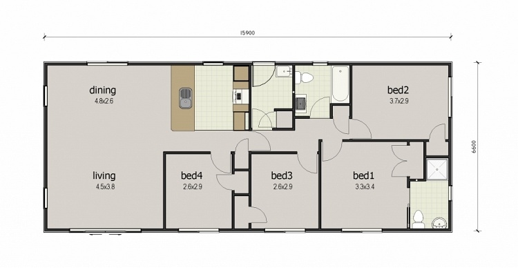 34 Palliser Place floor plan
