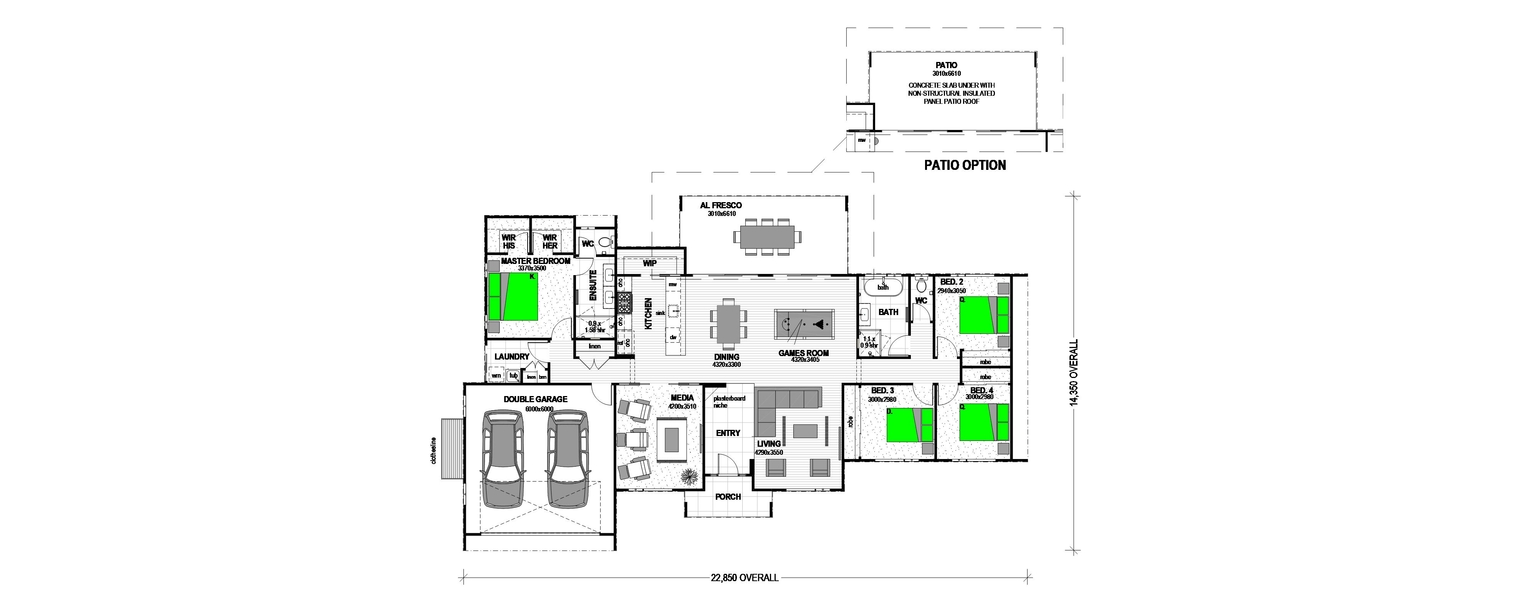 Lifestyle property floor plan