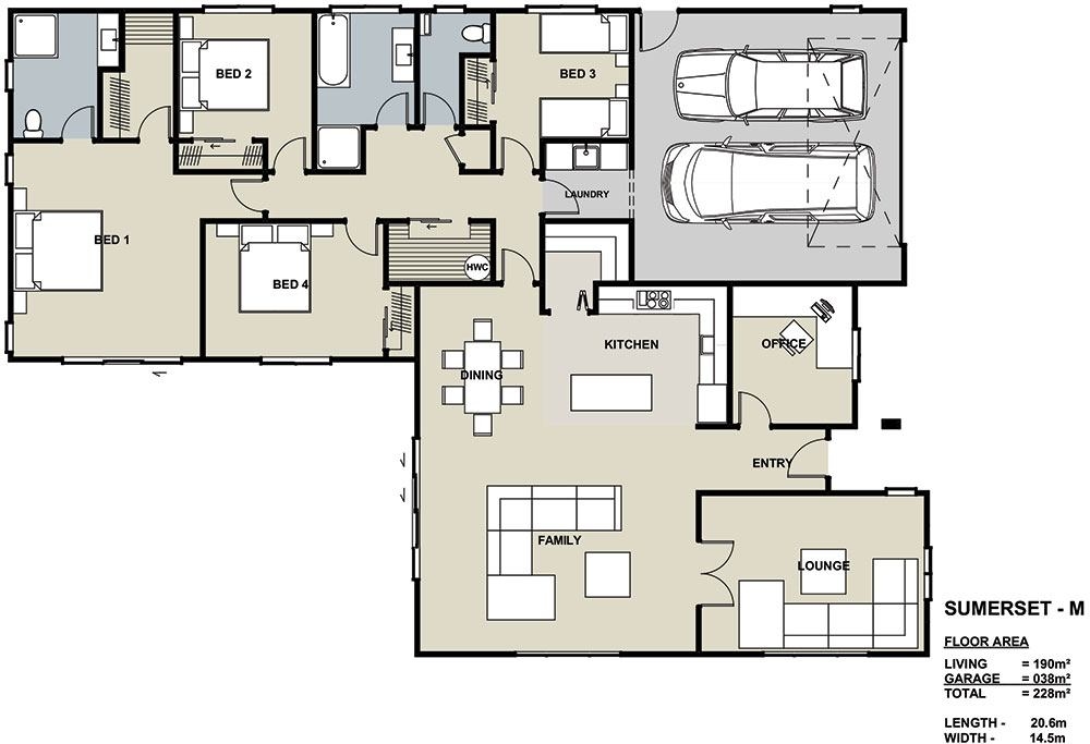 Norfolk Downs, Cambridge floor plan