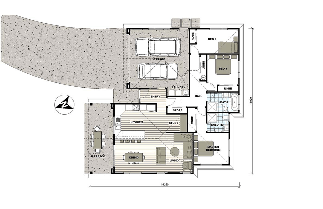 5 Kiwinui Lane, Warkworth floor plan