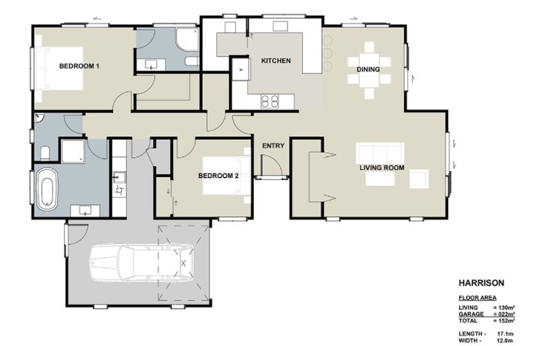 Normanby – House & Land Package floor plan