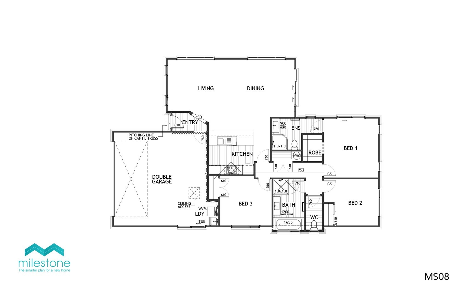 4 new H/L packages in Rata Street subdivision floor plan