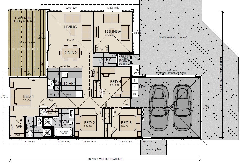 BEACHES MATARANGI floor plan