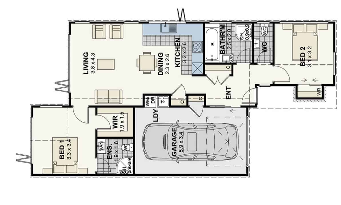 47 COLERIDGE UNIT-4 floor plan
