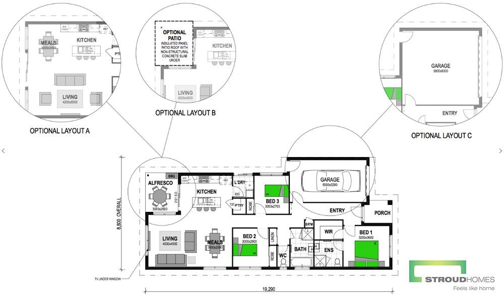 Lot 4 Regis Park floor plan