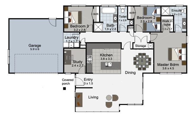 Lot 3, 469 Whiriwhiri Rd, Otaua floor plan