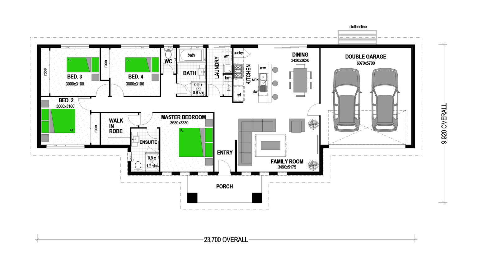 Pukekohe Dream floor plan