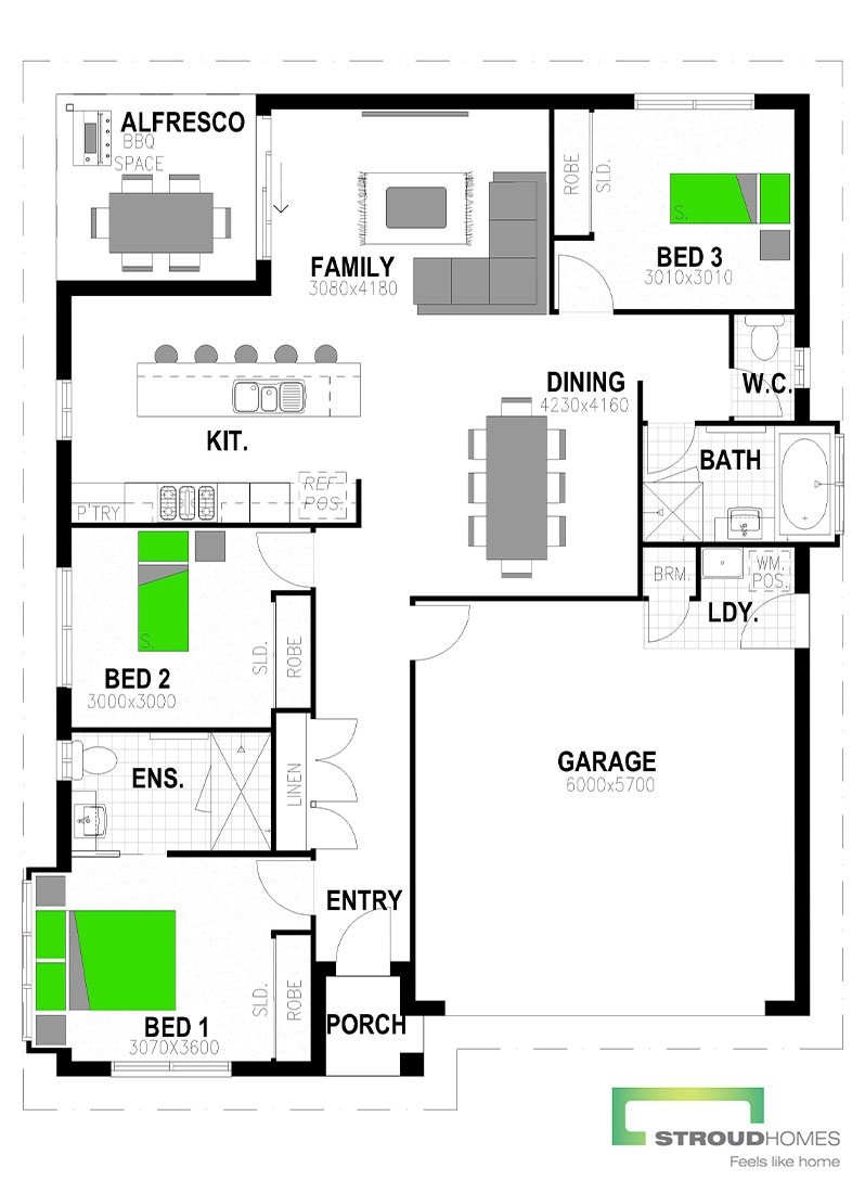 Regis Park Mangawhai 163 floor plan